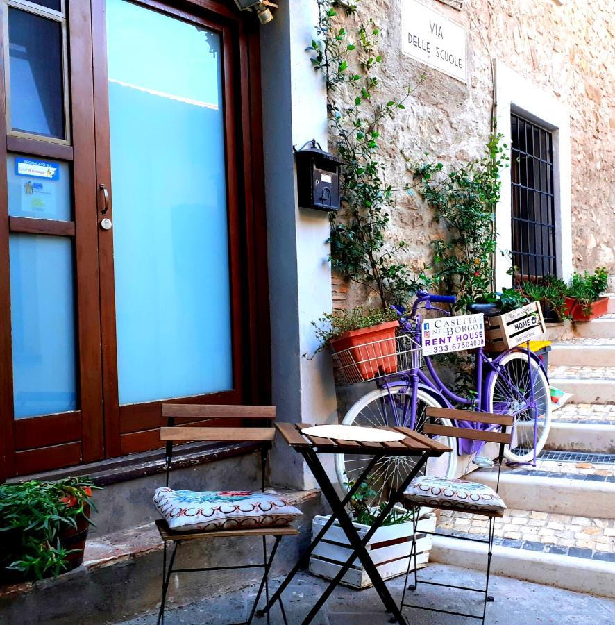 Casetta Nel Borgo Olevano Romano Buitenkant foto