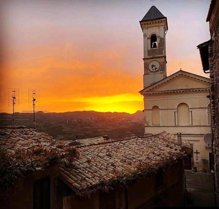 Casetta Nel Borgo Olevano Romano Buitenkant foto