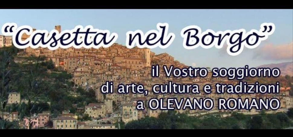 Casetta Nel Borgo Olevano Romano Buitenkant foto