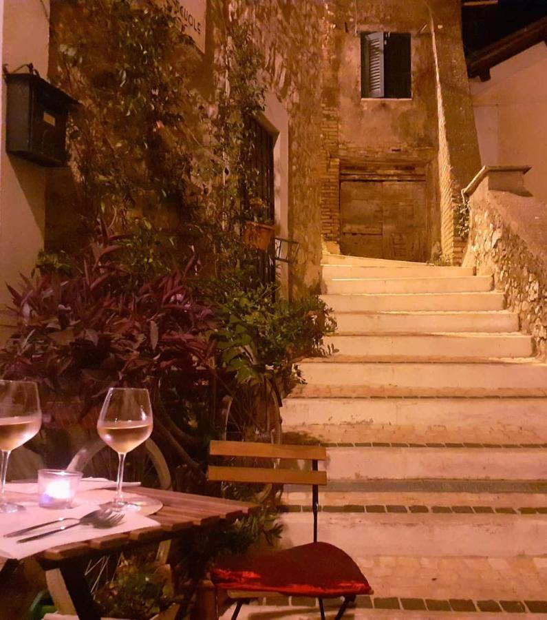 Casetta Nel Borgo Olevano Romano Buitenkant foto
