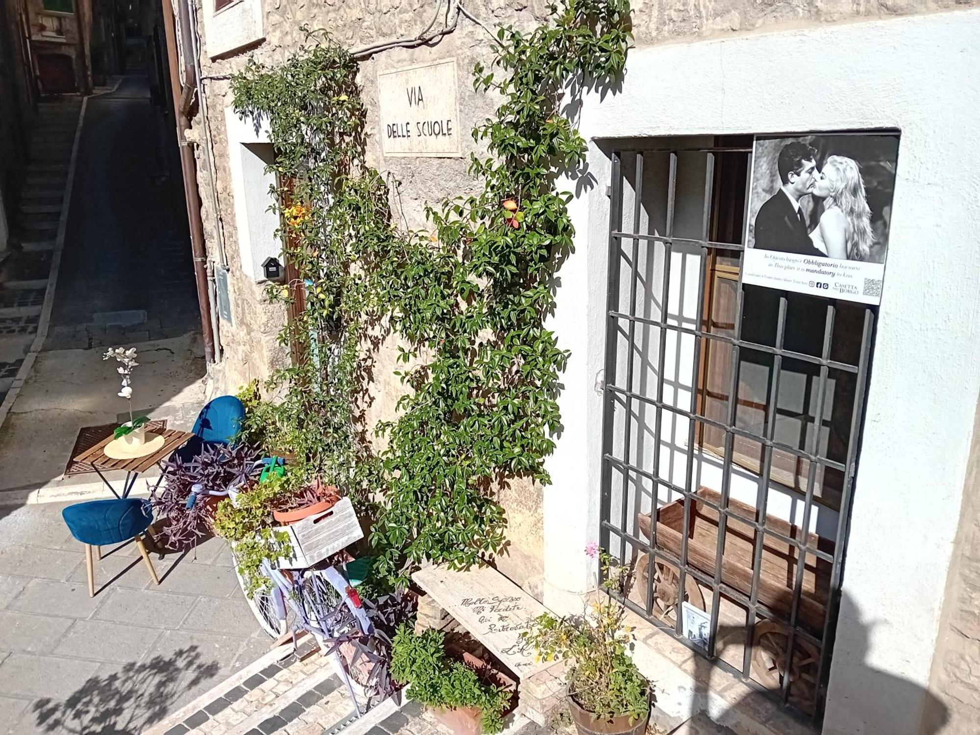 Casetta Nel Borgo Olevano Romano Buitenkant foto