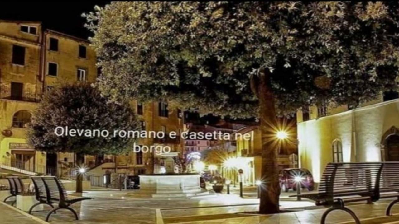 Casetta Nel Borgo Olevano Romano Buitenkant foto